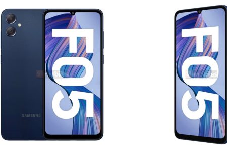 Samsung Galaxy F05 Leaks in Renders; Design Suggested
