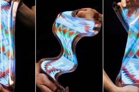 Crazy stretchy screen could kill the crease we all hate | Digital Trends