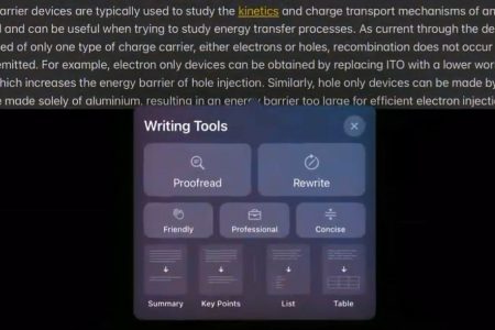 Watch Apple Intelligence’s Writing Tool Proofread a Massive Document