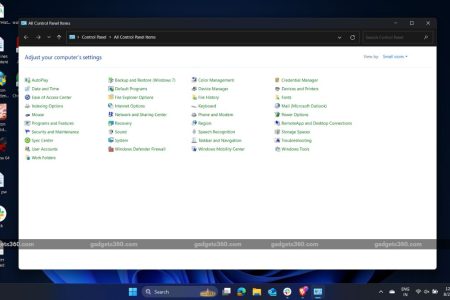 Microsoft to Deprecate Control Panel on Windows in Favour of This App