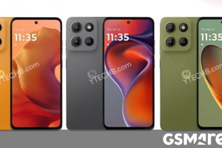 Moto G05 and G15 renders leak showing identical twins