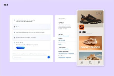 Wix Now Lets You Build a Mobile App Using an AI-Powered Chatbot