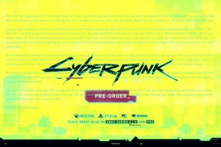 Cyberpunk 2077 Free DLCs Coming Early 2021, Made $480 Million Pre-Launch