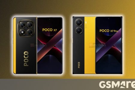 Poco X7 series emerges in detailed renders