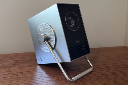 LG CineBeam Q review: a portable 4K projector with style