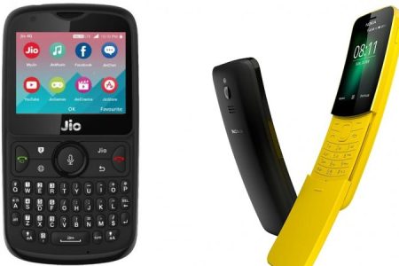 Jio Phone 2 vs Nokia 8110 4G