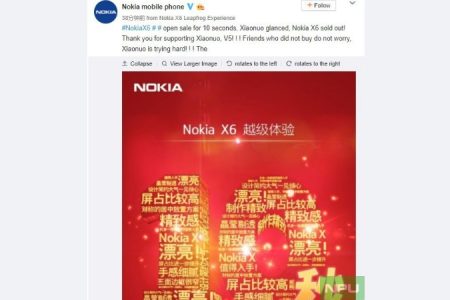 Nokia X6 Goes Out of Stock Within Seconds in First Sale