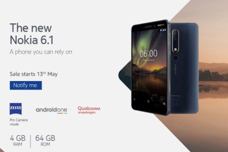 Nokia 6.1 4GB RAM Variant’s India Launch Date, Price Revealed