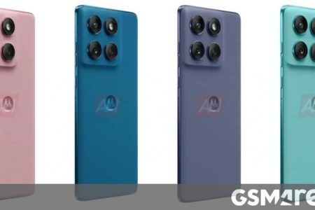 New Motorola Edge 60 Fusion renders leak, showing all four colors