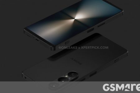Sony Xperia 1 VII CAD renders surface