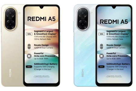 Redmi A5 With 5,200mAh Battery Debuts in India