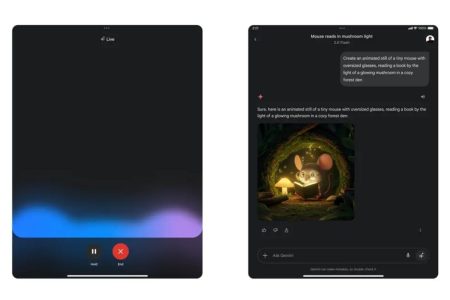 Google Launches Gemini App for iPad With Gemini Live, More Features