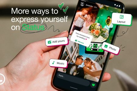 WhatsApp Adds Instagram Stories-Style Sticker and Music Features to Status