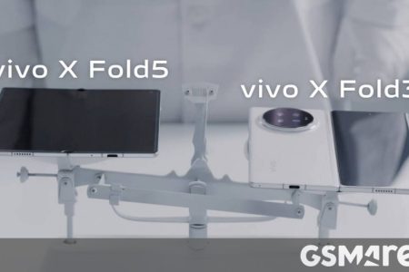The vivo X Fold5 will weigh less than X Fold3’s 219g as teaser video shows