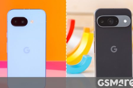 Google Pixel 9a vs. Pixel 9