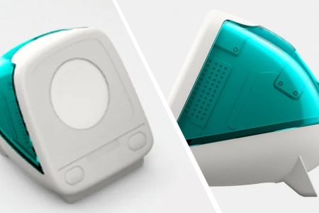 I just found the perfect Apple Watch charger, and it looks like my favorite retro Mac